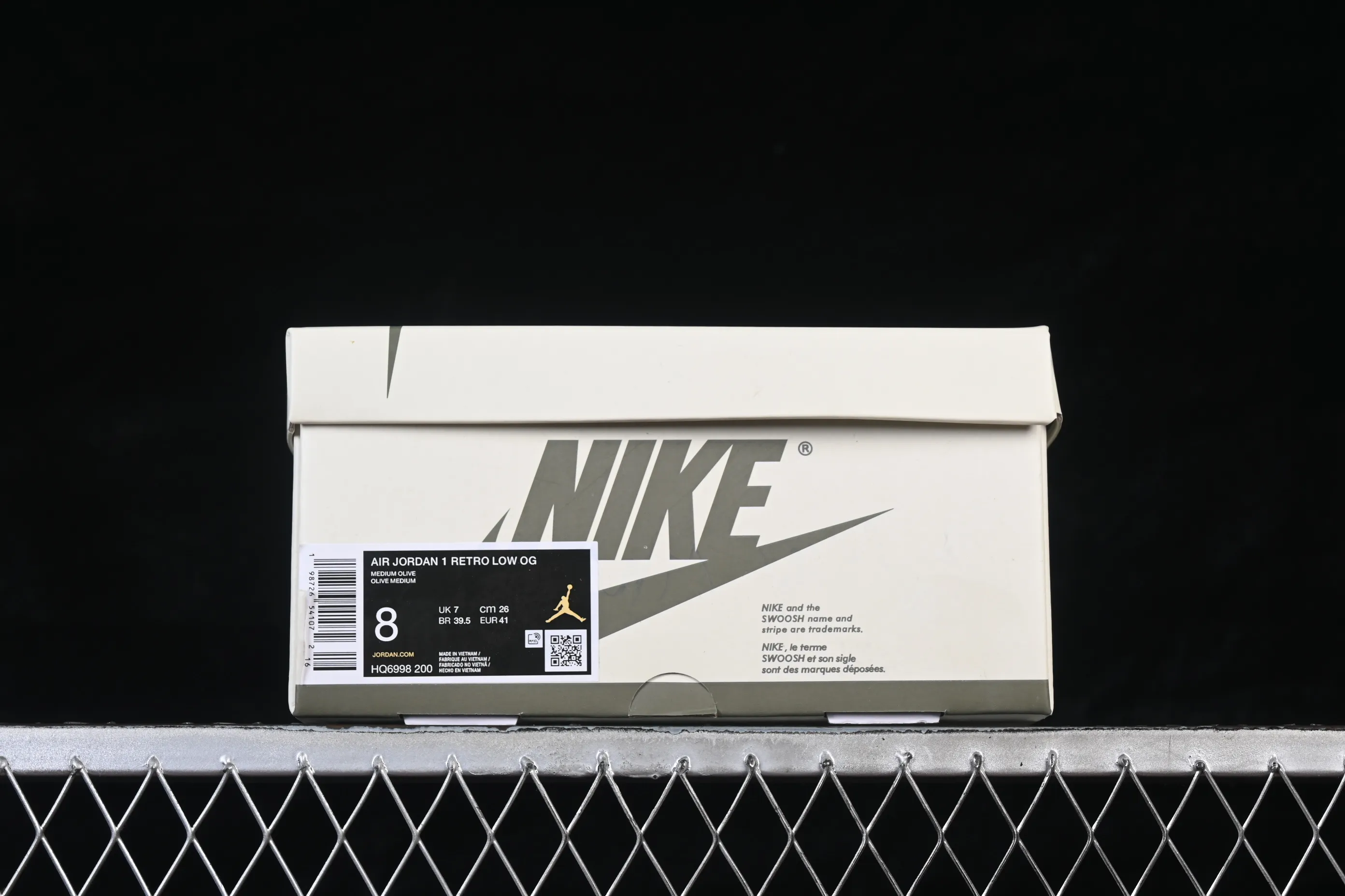 All categories Air Jordan Jordan series basketball shoes Air Jordan 1 Low Travis Scott x Air Jordan 1 Low OG AJ1 Joe 1 undercut low top HQ6998-200